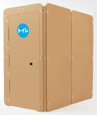 画像2: 簡易設置型 バリアフリートイレ個室 2コマ型【送料込】 (2)